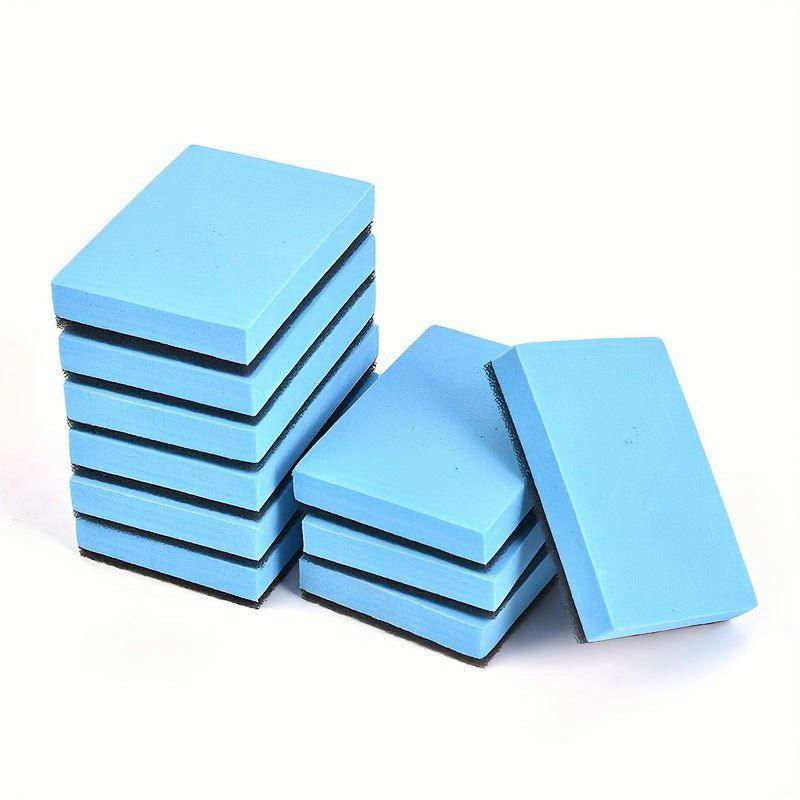 10pcs Car Ceramic Coating Sponge - Get a Professional Shine with Nano Wax Coat Applicator Polishing Pads - a1 - z1