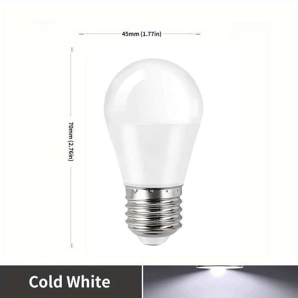 10PCS E26 3W LED Bulbs Are Equivalent To 30W Incandescent Lamps, Cold White 6000K Warm White 3000K 300 Lumen Ultra - bright Bulb Lamps Are Applicable To Living Room, Kitchen, Bedroom And Office - a1 - z1