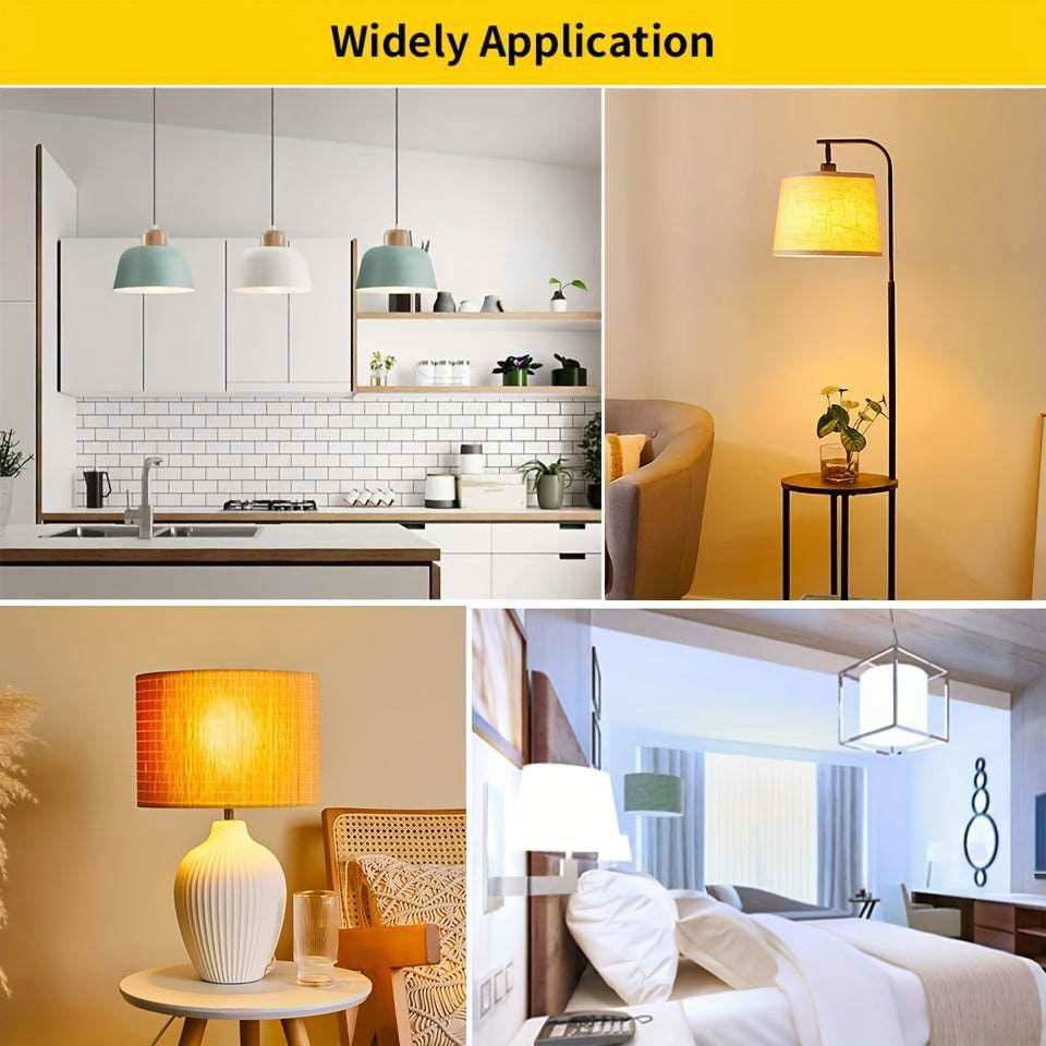 10PCS E26 3W LED Bulbs Are Equivalent To 30W Incandescent Lamps, Cold White 6000K Warm White 3000K 300 Lumen Ultra - bright Bulb Lamps Are Applicable To Living Room, Kitchen, Bedroom And Office - a1 - z1