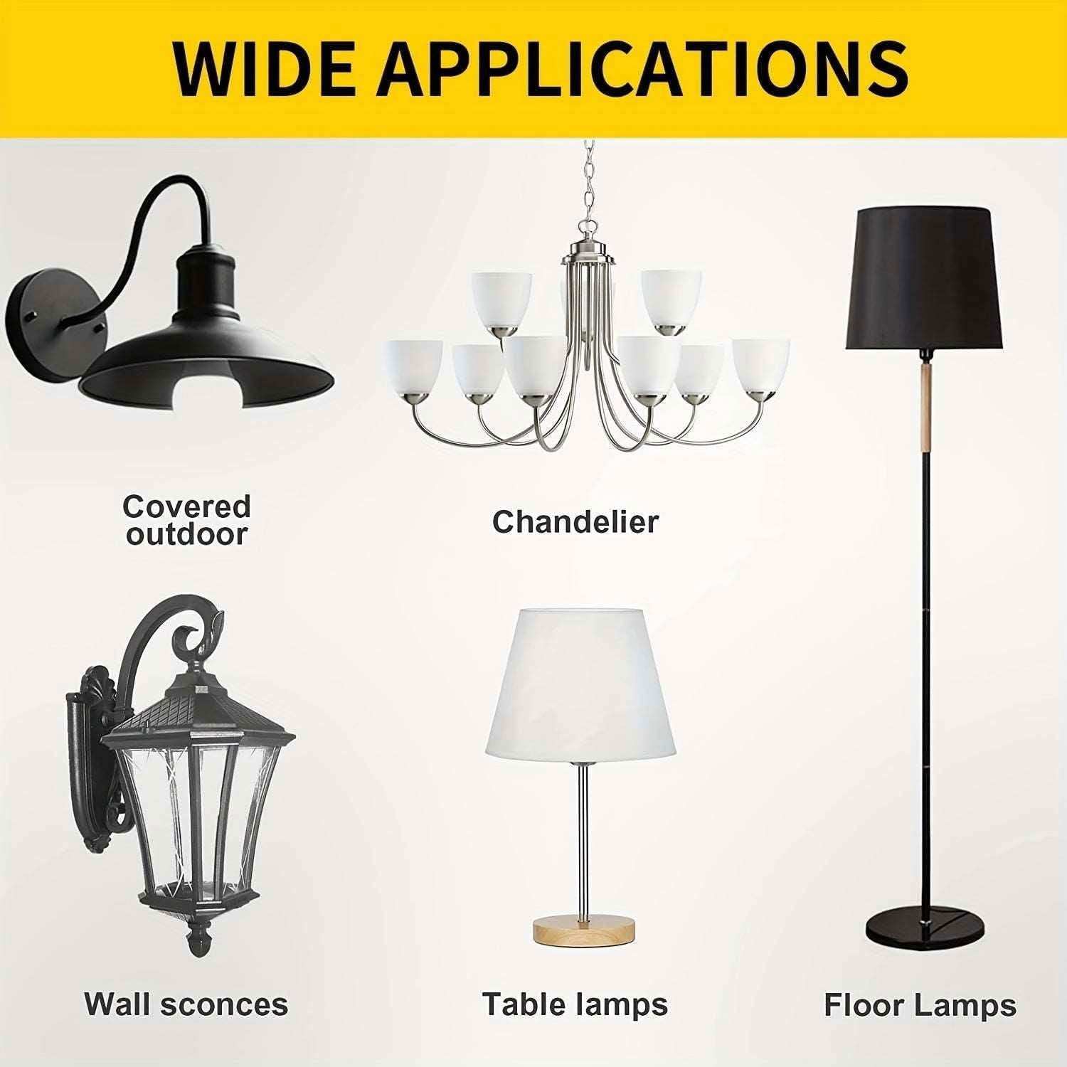 10PCS E26 3W LED Bulbs Are Equivalent To 30W Incandescent Lamps, Cold White 6000K Warm White 3000K 300 Lumen Ultra - bright Bulb Lamps Are Applicable To Living Room, Kitchen, Bedroom And Office - a1 - z1