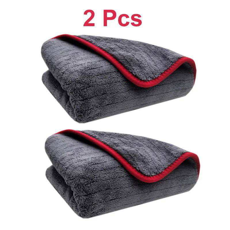 1200GSM Car Detailing Microfiber Towel Cleaning Rag for Car Drying Car Wash Car Care Cloth Detailing Car Washing Kitchen - a1 - z1