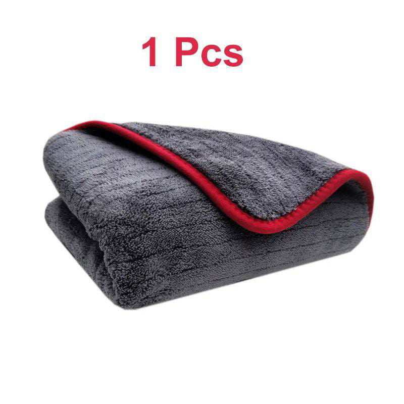 1200GSM Car Detailing Microfiber Towel Cleaning Rag for Car Drying Car Wash Car Care Cloth Detailing Car Washing Kitchen - a1 - z1