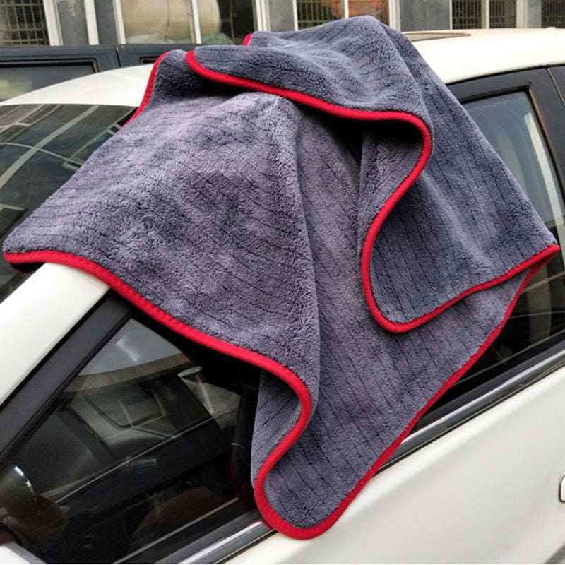 1200GSM Car Detailing Microfiber Towel Cleaning Rag for Car Drying Car Wash Car Care Cloth Detailing Car Washing Kitchen - a1 - z1