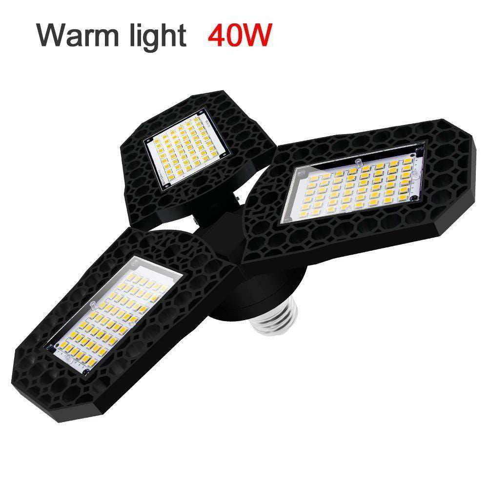 20000lm Universal Fan Lamp Foldable Led Bulbs Adjustable Shop Ceiling Lamp Car Accessories Led Garage Light Led Work Lights - a1 - z1