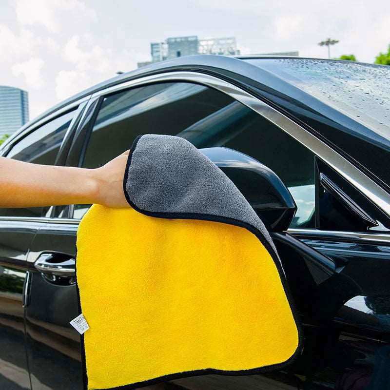 2Pcs/lot 30x30/40/60cm Car Wash Microfiber Towel Car Cleaning Drying Cloth Car Care Cloth Microfiber Towel Car Microfiber Cloth - a1 - z1