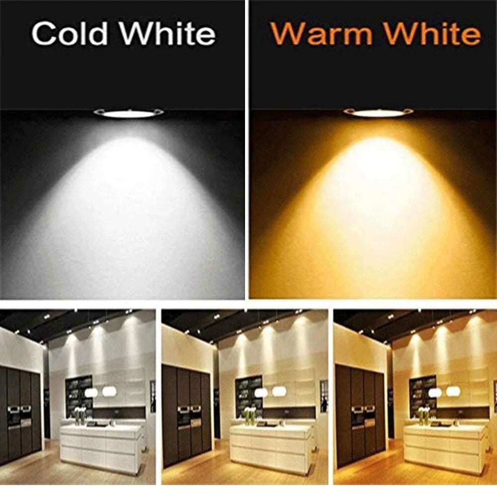 4PC GU10 LED Bulbs Light 85 - 265V Fountain Lamp IP65 Waterproof LED Spotlights White Warm white LED Downlight for Indoor Lighting - a1 - z1