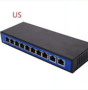 8+2 power 10 port 100M POE switch wireless AP 48V external power supply - a1 - z1