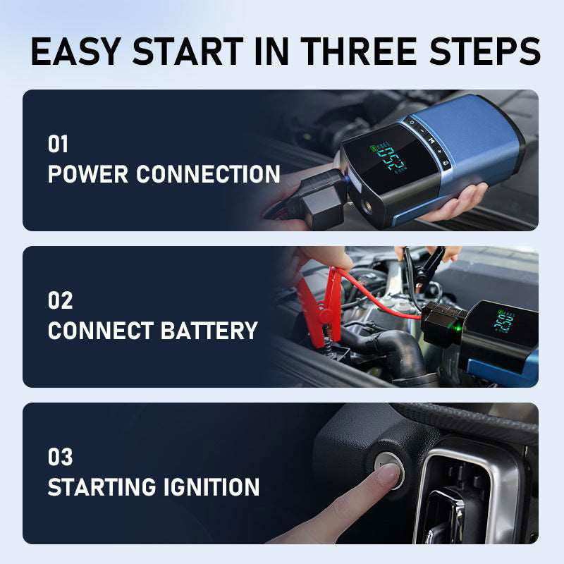 Automobile - emergency - start - power - source - vehicle - air - all - in - one - multi - function - a1 - z1