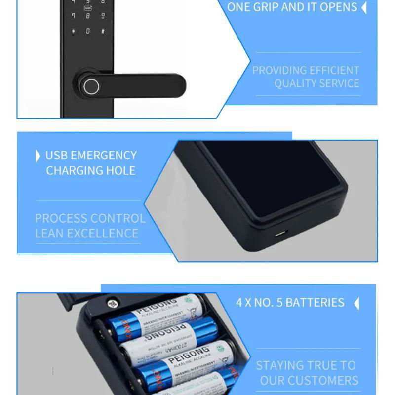 Electronic Smart Door Lock Home - a1 - z1