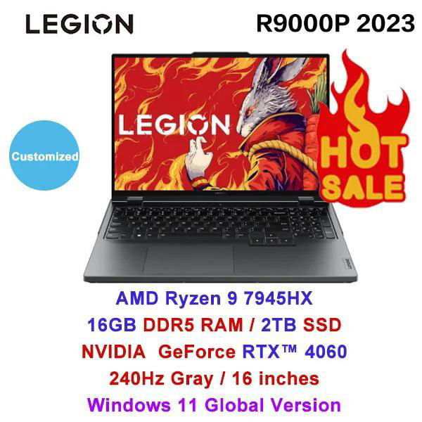 Lenovo Legion R9000P 2023 E - sports Gaming Laptop 16inch AMD R9 7945HX 1T/4T RTX4060 100%sRGB 500nits 2.5K 240Hz Game Notebook PC - a1 - z1