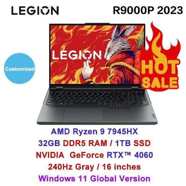 Lenovo Legion R9000P 2023 E - sports Gaming Laptop 16inch AMD R9 7945HX 1T/4T RTX4060 100%sRGB 500nits 2.5K 240Hz Game Notebook PC - a1 - z1