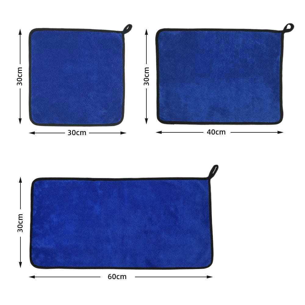 Microfiber Towel Car Microfiber Cloth Wash Towel Microfiber Cleaning Cloth Car Wash Drying Towel Auto Detailing - a1 - z1