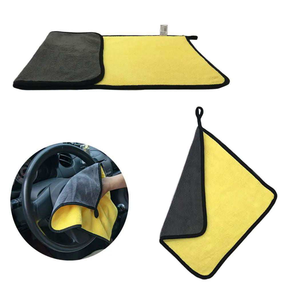 Microfiber Towel Car Microfiber Cloth Wash Towel Microfiber Cleaning Cloth Car Wash Drying Towel Auto Detailing - a1 - z1