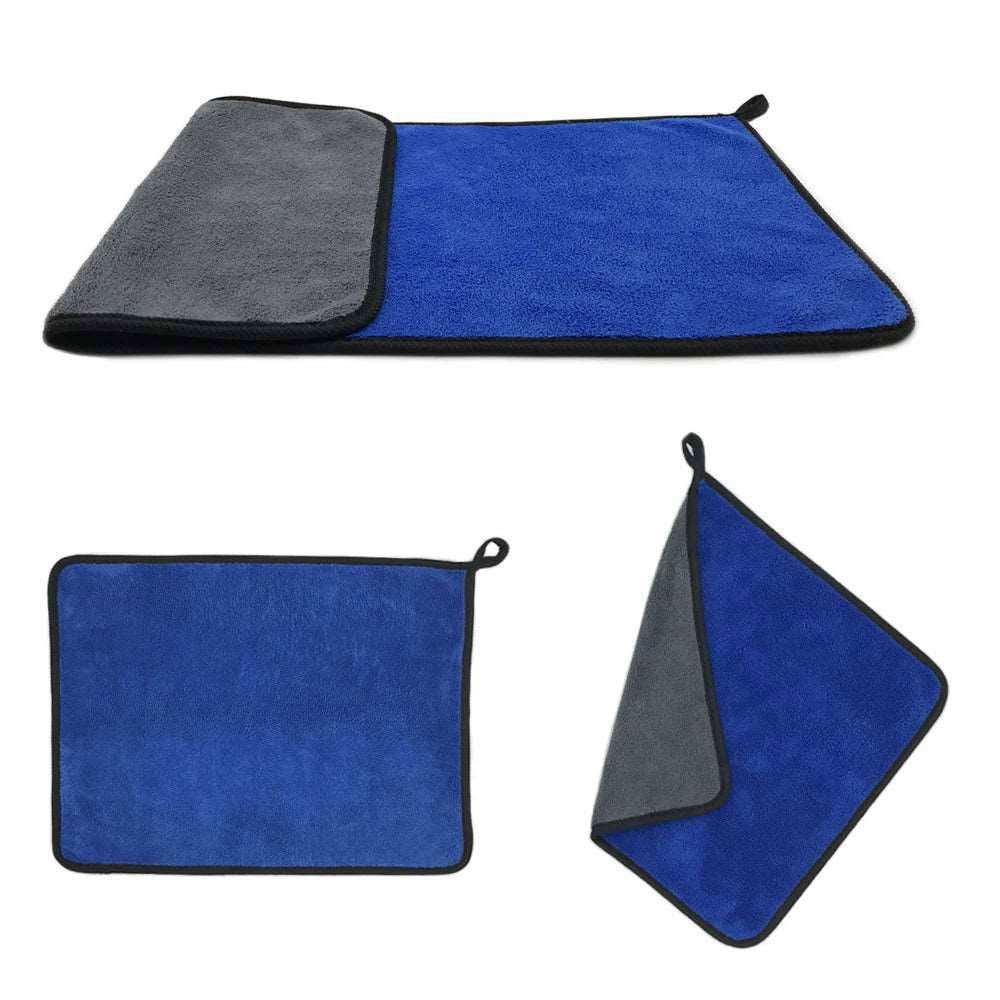 Microfiber Towel Car Microfiber Cloth Wash Towel Microfiber Cleaning Cloth Car Wash Drying Towel Auto Detailing - a1 - z1