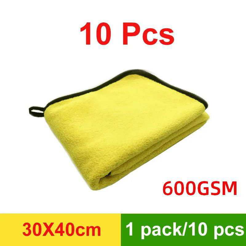 Microfiber Towel Car Microfiber Cloth Wash Towel Microfiber Cleaning Cloth Car Wash Drying Towel Auto Detailing - a1 - z1