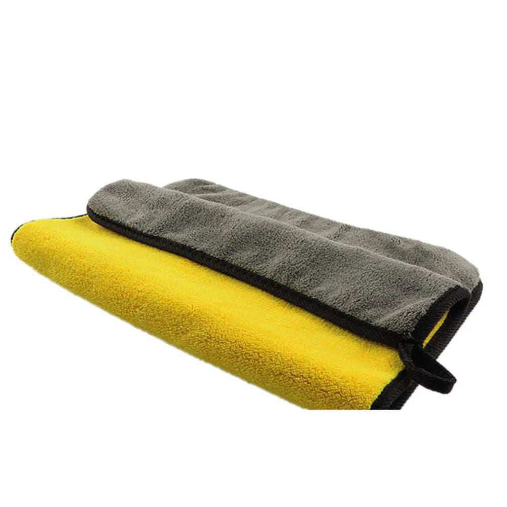 mling 30x30/60CM Car Wash Microfiber Towel Car Cleaning Drying Cloth Hemming Car Care Cloth Detailing Car Wash Towel For Toyota - a1 - z1