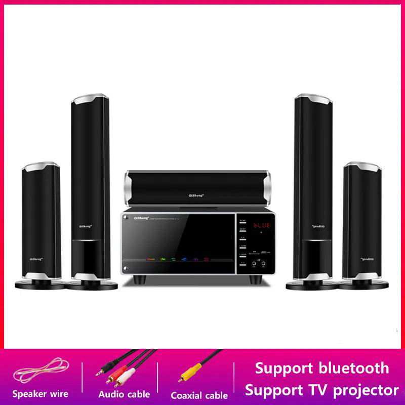 New 100W High - power Home TV Living Room KTV Bluetooth Speaker Surround Sound Subwoofer Speaker 5.1 Home Theater System Audio Set - a1 - z1