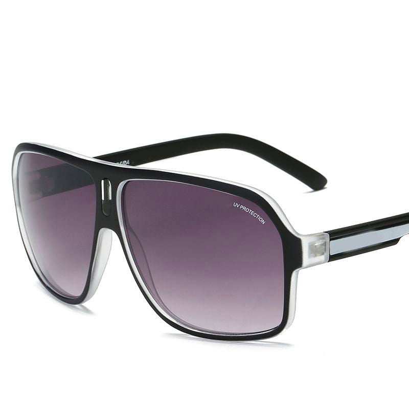 Retro Black unisex Sunglasses - a1-z1