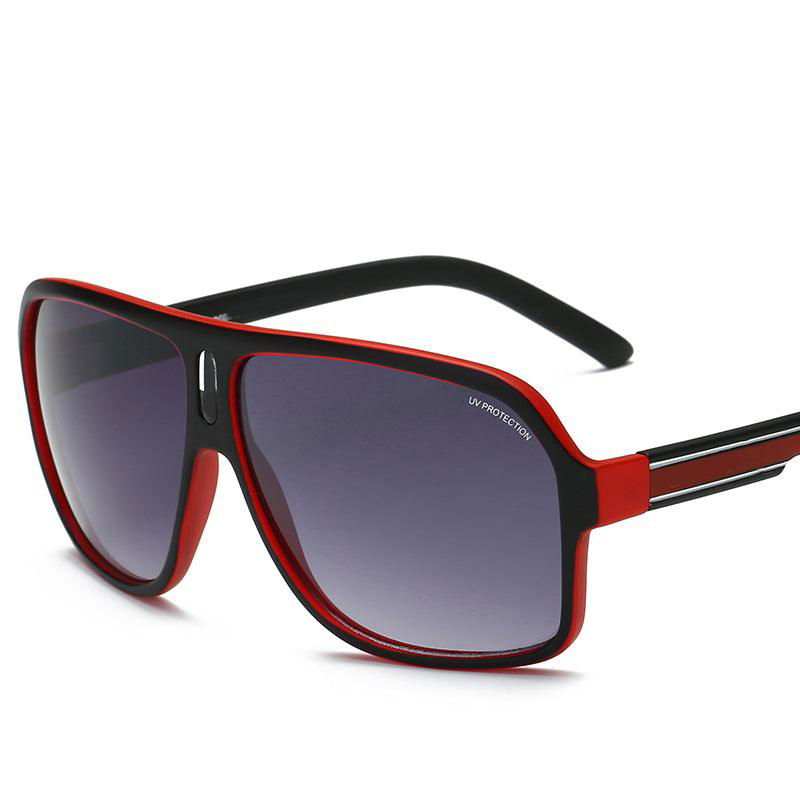 Retro Black unisex Sunglasses - a1-z1