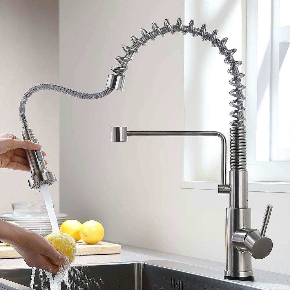 Smart Touch Kitchen Faucets Crane For Sensor Kitchen Water Tap Sink Mixer Rotate Touch Faucet Sensor Water Mixer KH - 1005 - a1 - z1