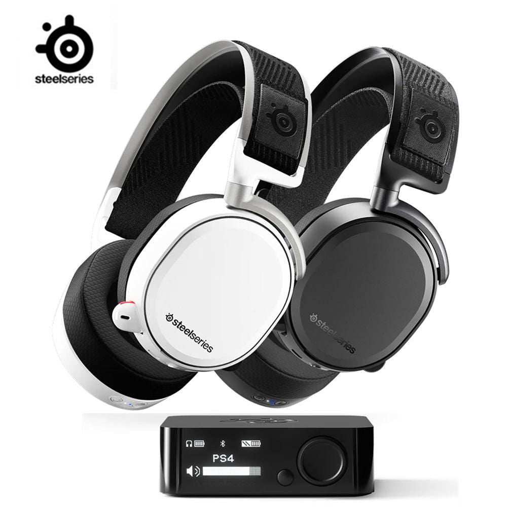 SteelSeries Arctis Pro Wireless Gaming Headset High Fidelity Audio Drivers Wireless + Bluetooth for PS5/PS4 and PC - a1 - z1