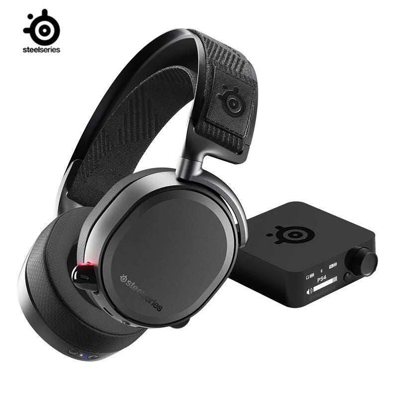 SteelSeries Arctis Pro Wireless Gaming Headset High Fidelity Audio Drivers Wireless + Bluetooth for PS5/PS4 and PC - a1 - z1