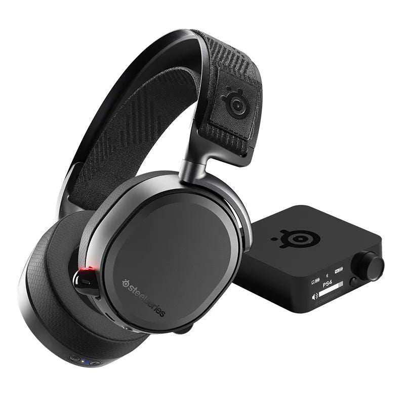 SteelSeries Arctis Pro Wireless Gaming Headset High Fidelity Audio Drivers Wireless + Bluetooth for PS5/PS4 and PC - a1 - z1