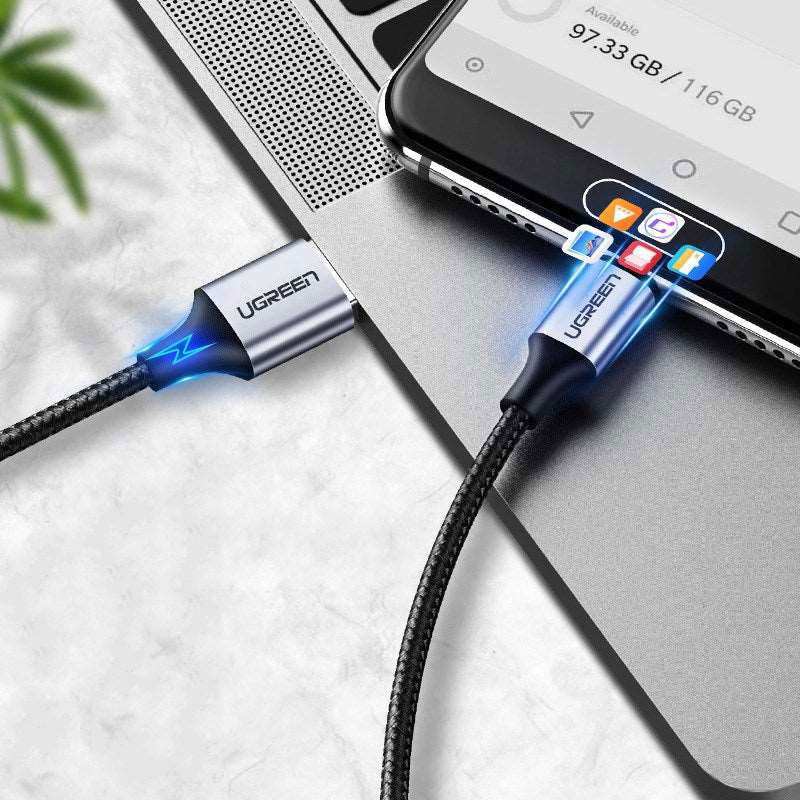 Ugreen USB Type - C CableSamsung S10 3A Fast USB Charging - a1 - z1