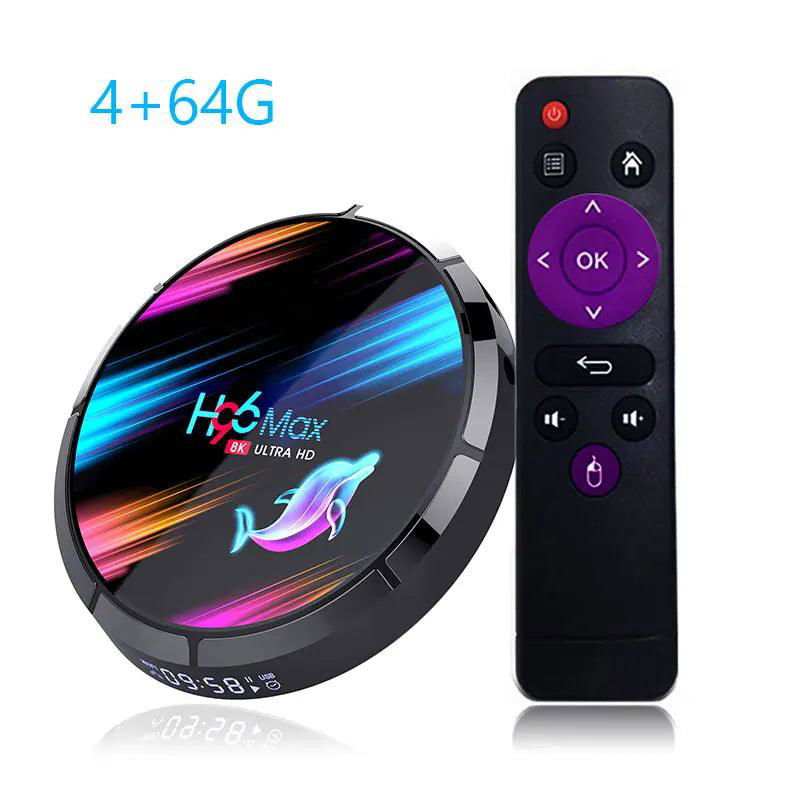 Ultra HD 4K Android Smart Tv Box Android 9.0 H96max X3 S905X3 Dual Band Wifi HDR IPTV Subscriptions - a1 - z1