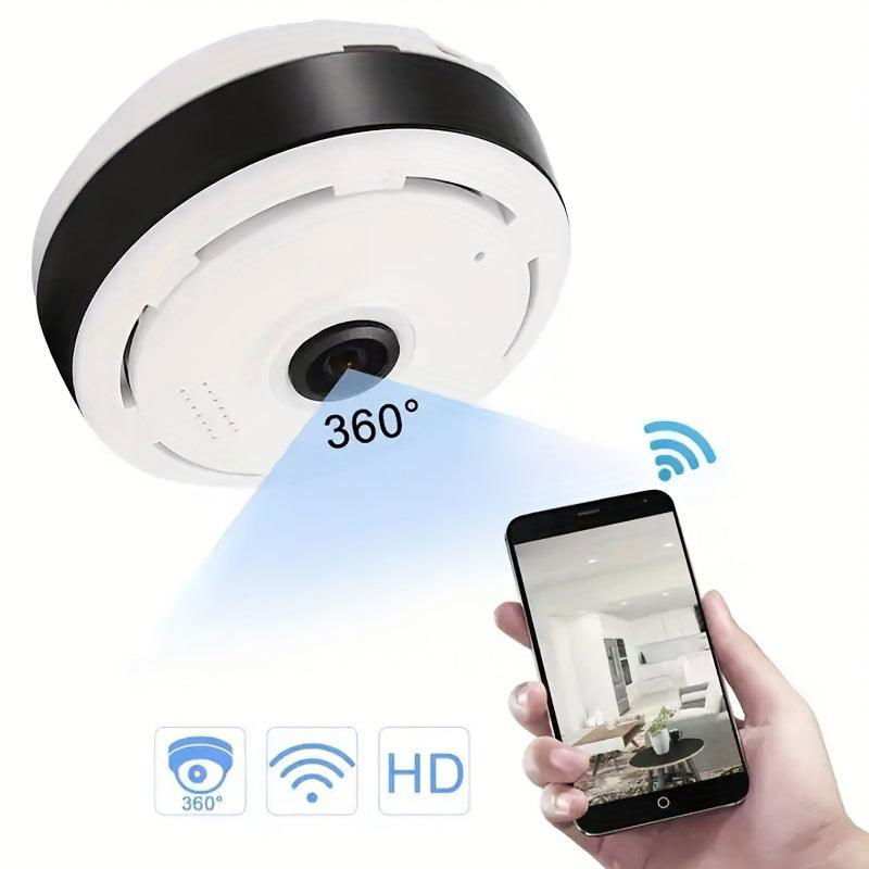 VR360 Panoramic Wireless IP Camera 1080P Indoor Security Monitor Smart Home Monitoring Fisheye Camera V380PRO - a1 - z1