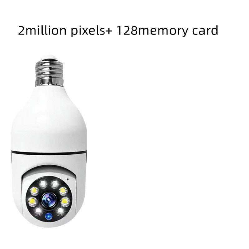 WiFi CAMERA 1080P Bulb 4X Zoom Camera E27 Home 5GWiFi Alarm Monitor - a1 - z1