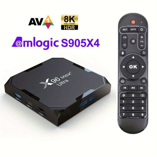 X96Max Plus Ultra Smart TV Box Android 11 Amlogic S905X4 4GB 64GB TVBOX AV1 8K Wifi BT X96 Max Media Player 4GB 32GB Set Top Box - a1 - z1