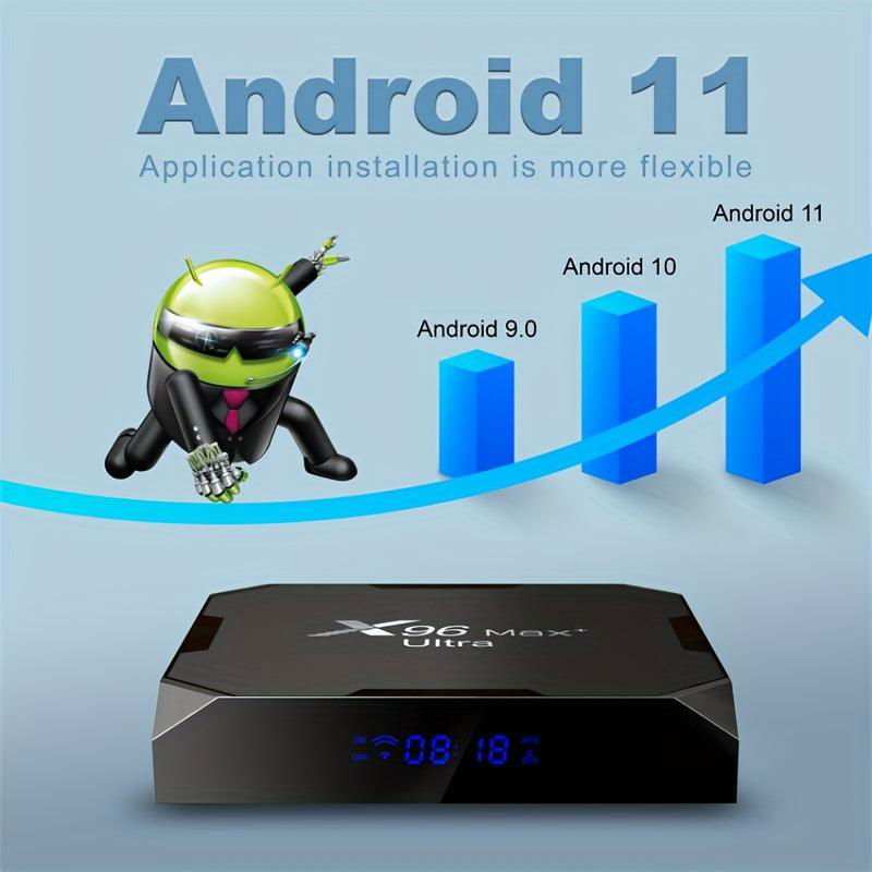 X96Max Plus Ultra Smart TV Box Android 11 Amlogic S905X4 4GB 64GB TVBOX AV1 8K Wifi BT X96 Max Media Player 4GB 32GB Set Top Box - a1 - z1